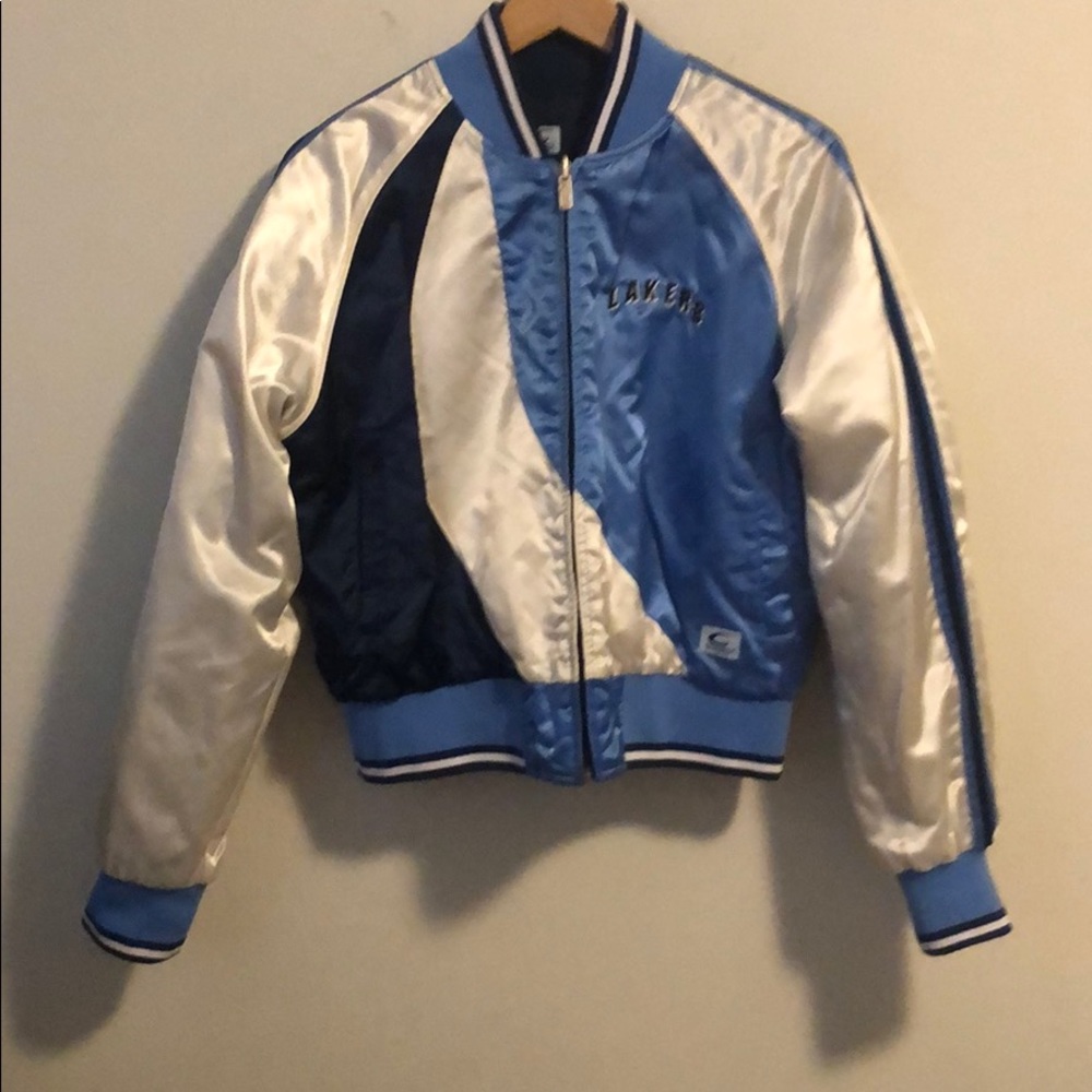 Vintage Carl Banks NBA Los Angeles Lakers Starter Jacket - Picture 3 of 16